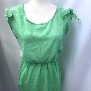 Mint green dress